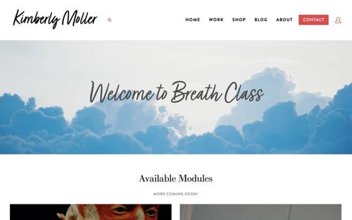 Kimberly Moller website